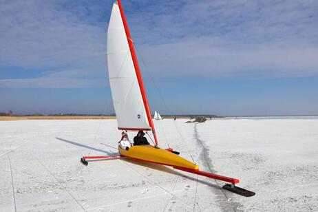 Eissegeln Bodden Althagen - Saison 2018