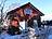 Ferienhaus im Winter