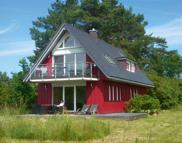 Ferienwohnung Born a. Darß Ferienwohnung Am Boddenschilf oben - Ostsee-Urlaub in der Region Fischland-Darß-Zingst