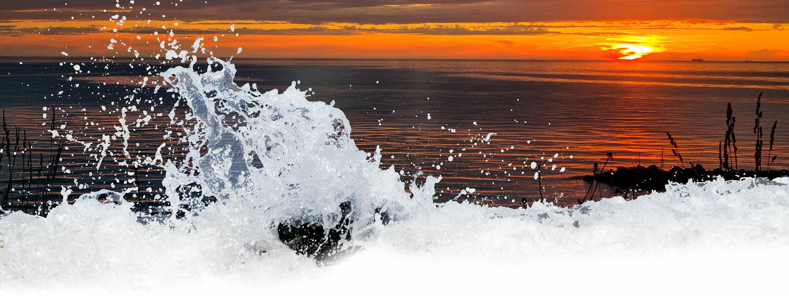 Sonnenuntergang an der Ostsee · Ostseebad Ahrenshoop