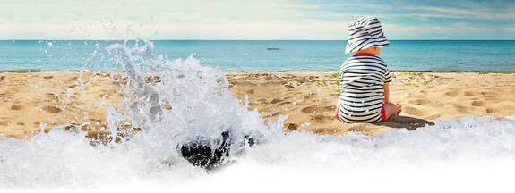 Ostseeurlaub mit Kind - Wickelplätze