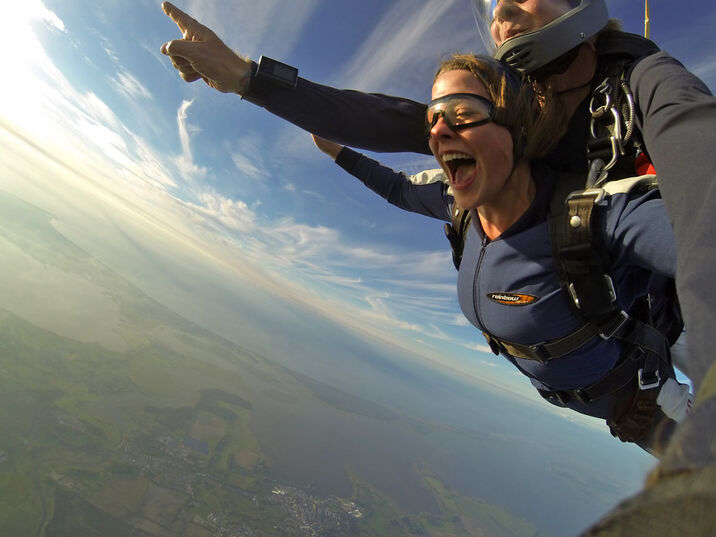 Tandemsprünge – Fallschirmspringen – Ausbildung 