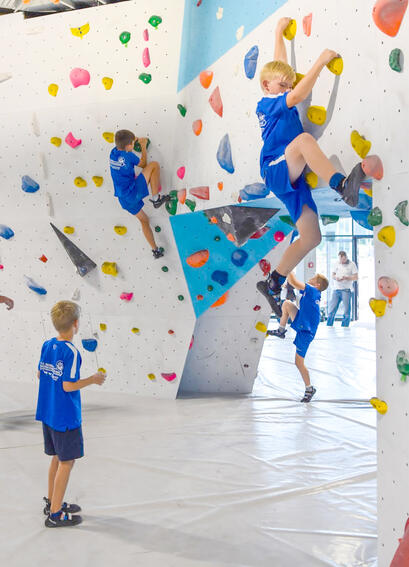Felshelden Rostock-Warnemünde - Kinderkletterwand