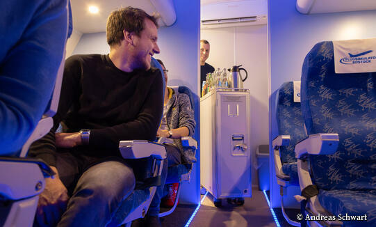 Flugsimulator Rostock - Bordservice