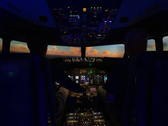 Flugsimulator Rostock - Cockpit