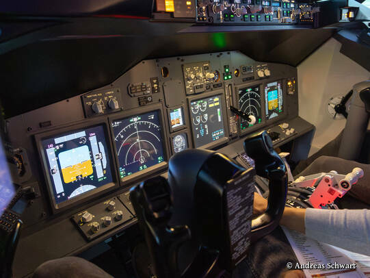 Flugsimulator Rostock - Throttle Quadrant