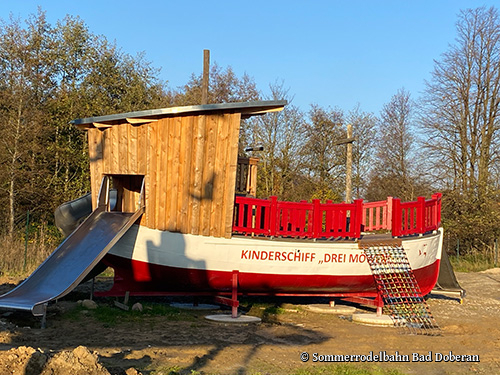 Sommerrodelbahn Bad Doberan - Kinderschiff