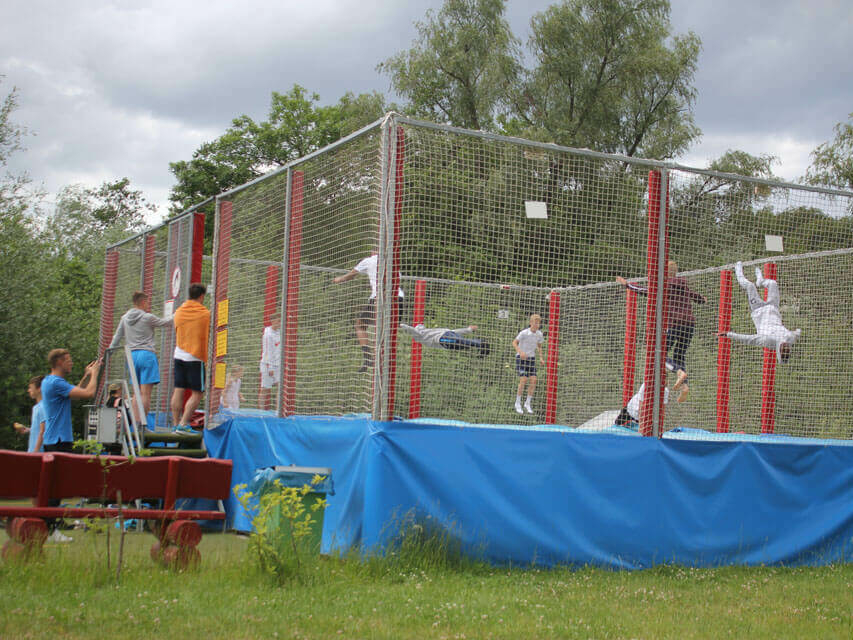 Sommerrodelbahn Bad Doberan - Trampolin