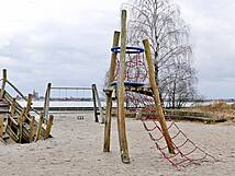 Spielplatz Altefähr auf Rügen - Kletterturm