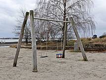 Spielplatz Altefähr auf Rügen - Schaukeln