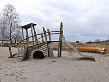 Spielplatz Altefähr auf Rügen - Piratenschiff