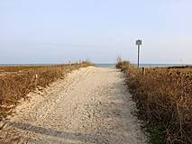 Baabe Strandzugang 2 (Aufnahme im Februar)