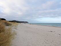 Baabe Strandzugang 8 (Aufnahme im Februar)