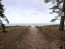 Baabe Strandzugang 9 - (Aufnahme im Februar)