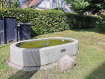 Brunnen im ehemaligen Klosterhof in Bergen