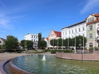 Marktplatzbrunnen Bergen auf Rügen
