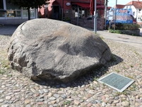 Stapelstein in Bergen auf Rügen