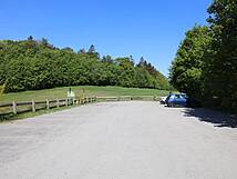Nonnensee bei Bergen auf der Insel Rügen – Parkplatz