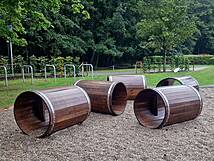 Fischerspielplatz Breege-Juliusruh - Spieltonnen