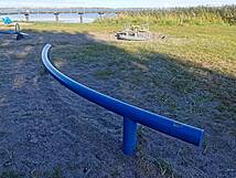Spielplatz Dranske / Rügen, an der Seebrücke - Balancierstange