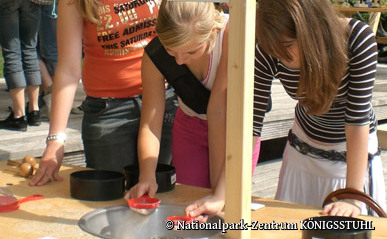 Nationalpark-Zentrum Königsstuhl - Beobachtungen im Außengelände