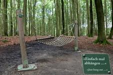 Wanderung zum Herthasee Insel Rügen - Hängematte