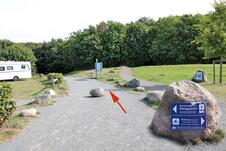 Wanderung zum Herthasee Insel Rügen - Wegweiser