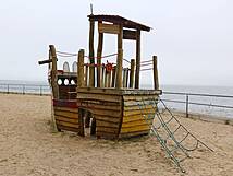 Spielplatz Goor, Putbus Ortsteil Lauterbach - Spielschiff