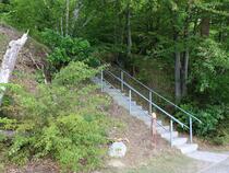 Lauterbach / Rügen - Pfad der Muße und Erkenntnis: Stein