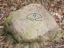 Lauterbach / Rügen - Pfad der Muße und Erkenntnis: Stein 9