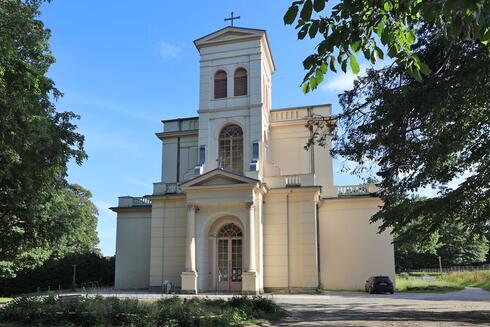Schlosspark zu Putbus: Schlosskirche