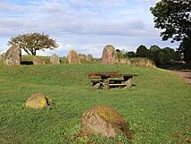 Großsteingrab Nobbin - Rastmöglichkeit