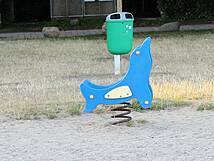 Spielplatz Sassnitz Strandpromenade - Federwippe