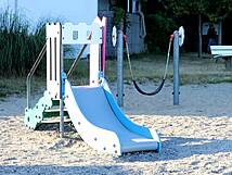 Spielplatz Sassnitz Strandpromenade - Rutsche