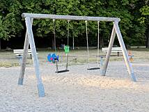 Spielplatz Sassnitz Strandpromenade - Schaukel