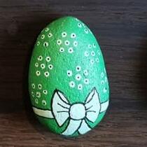 ausgelegtes Steinchen