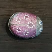 ausgelegtes Steinchen