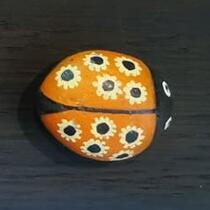 ausgelegtes Steinchen