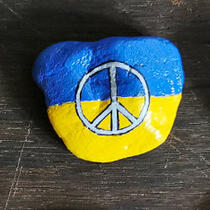 ausgelegtes Steinchen