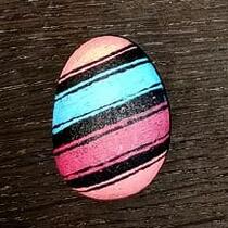 ausgelegtes Steinchen