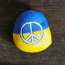 ausgelegtes Steinchen