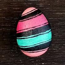 ausgelegtes Steinchen