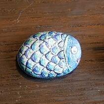 ausgelegtes Steinchen