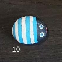 ausgelegtes Steinchen