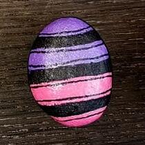 ausgelegtes Steinchen