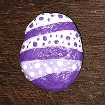 ausgelegtes Steinchen