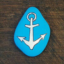 ausgelegtes Steinchen