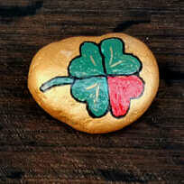 ausgelegtes Steinchen