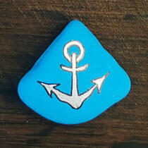 ausgelegtes Steinchen