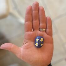 gemeldetes Steinchen